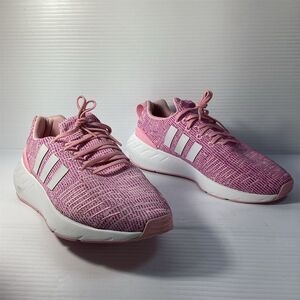 Adidas Swift Run 22 Trainers Pink Size‎ 7 GS Athletic Shoes
